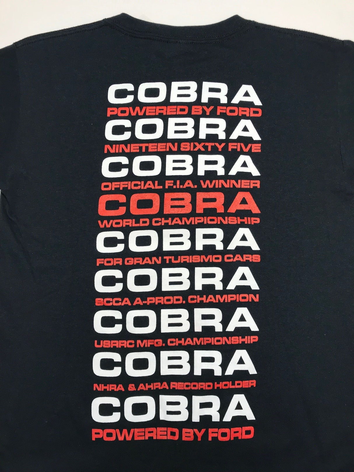 1965 World Champion Shelby American Youth T-Shirt Black