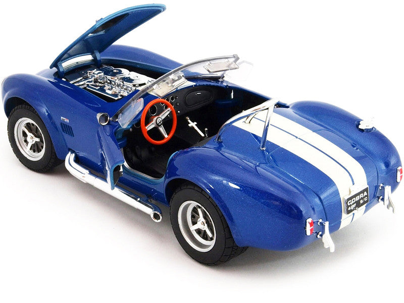 1965 Shelby Cobra 427 S/C Blue Metallic 1:24 Diecast