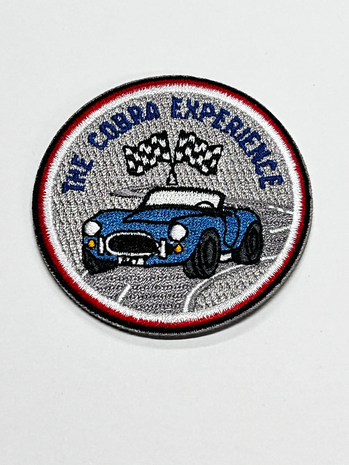 Cobra Experience Car 2" Iron On Patch
