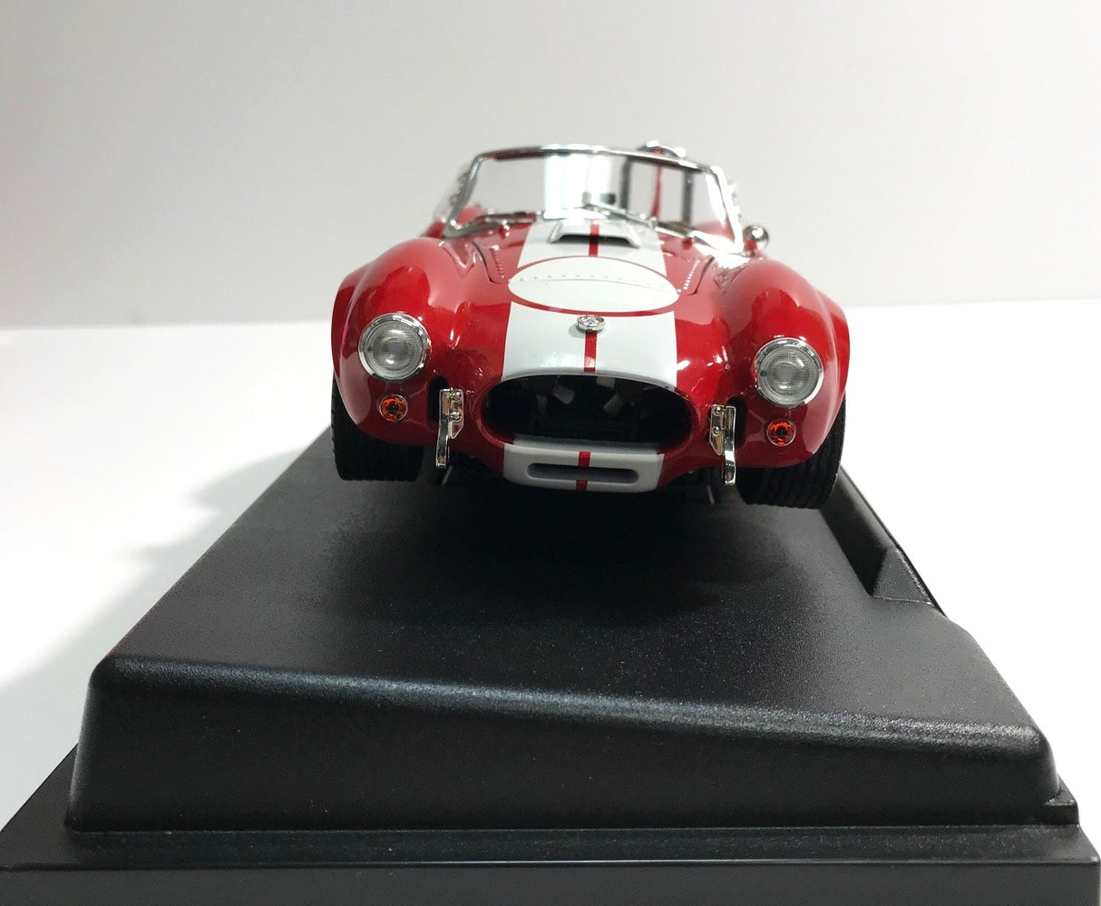 1965 427 S/C Red Cobra White Stripe, Signature image 1:18 Diecast