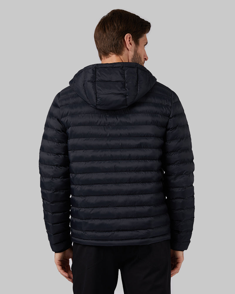 Men's Lightweight Packable Hooded Jacket - Black