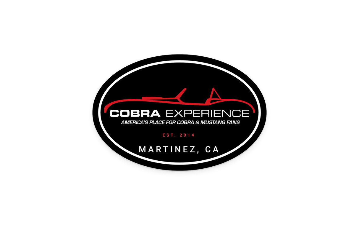 Cobra Experience Oval Decal