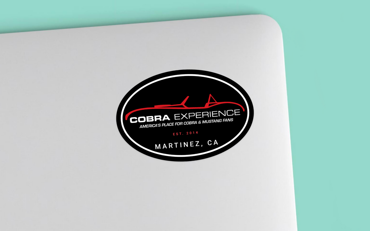 Cobra Experience Oval Decal