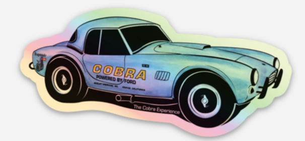 Dragonsnake Holographic Sticker