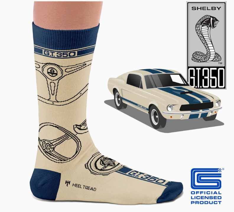 GT350 Shelby Socks Steering Wheel