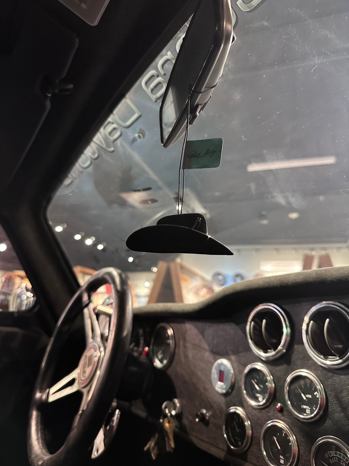 Carroll Shelby Stetson Hanging Hat