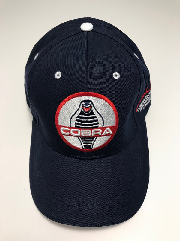 Cobra Logo Blue Hat with Cobra Experience logo