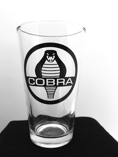 Cobra Logo Pint Glass