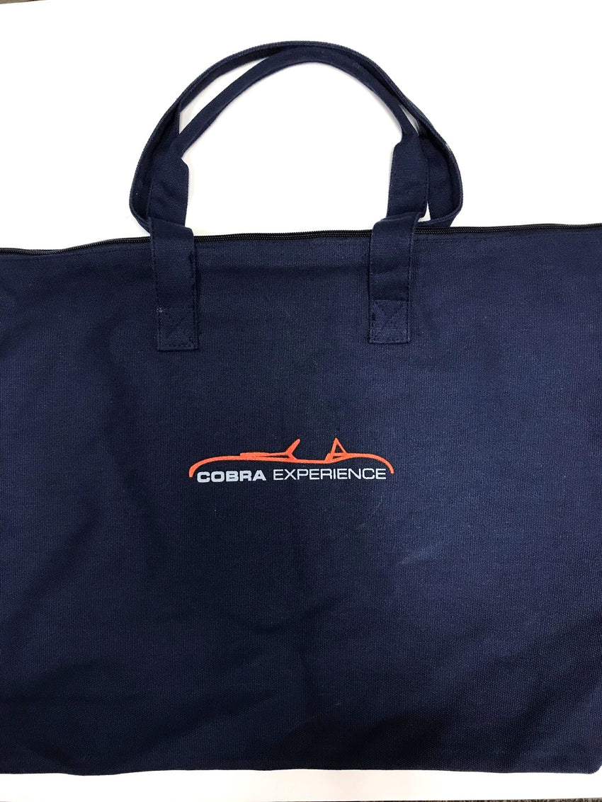 Cobra Experience Canvas Zippered Tote Bag