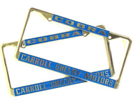 COBRA  License Plate Frame