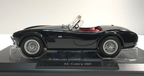 1963 AC Cobra 289 Black 1:18 Diecast