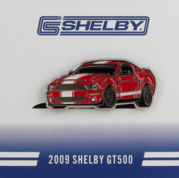 2009 Shelby GT500 Red/White Stripe