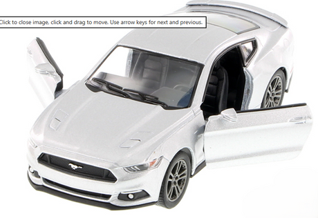 2015 Ford Mustang GT Diecast 1:38