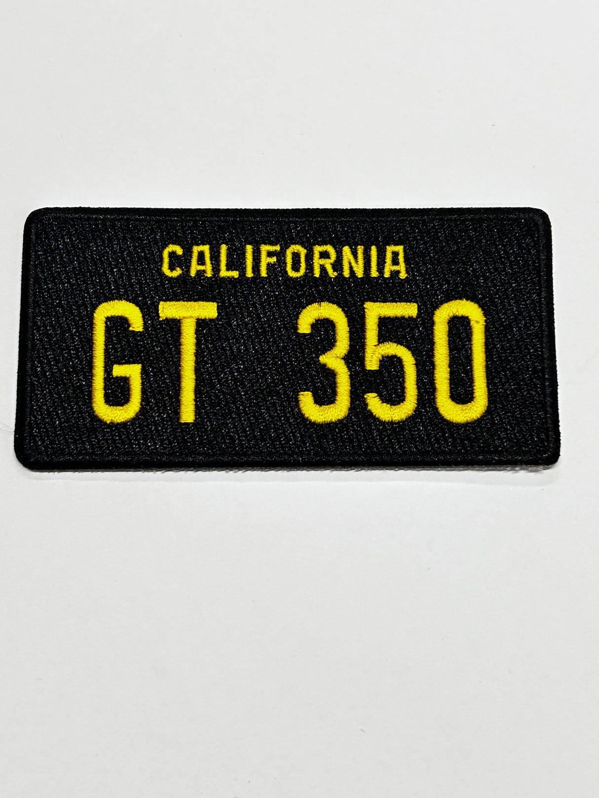 California GT 350 Iron On Patch