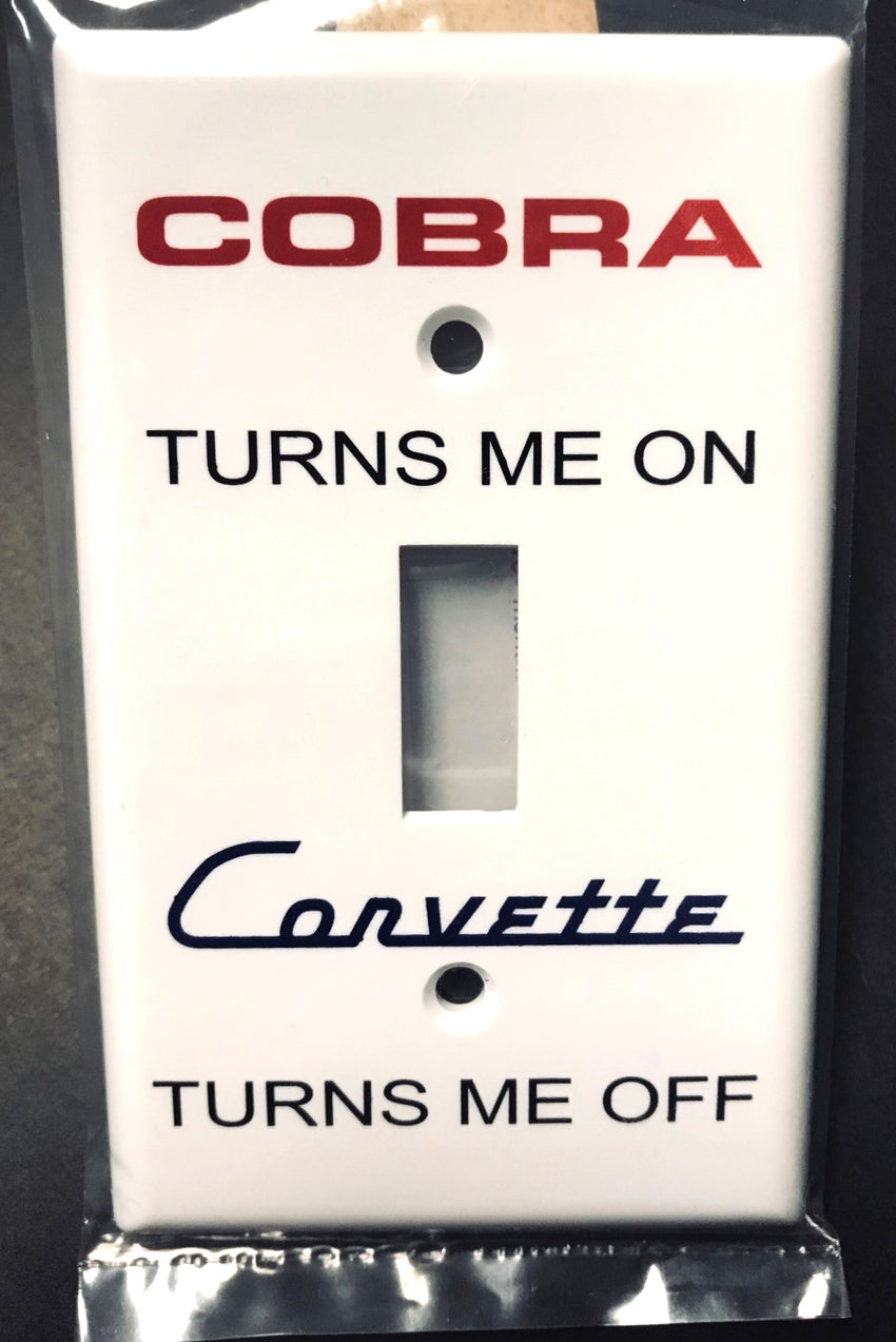 Cobra Turns Me On Switch Plate