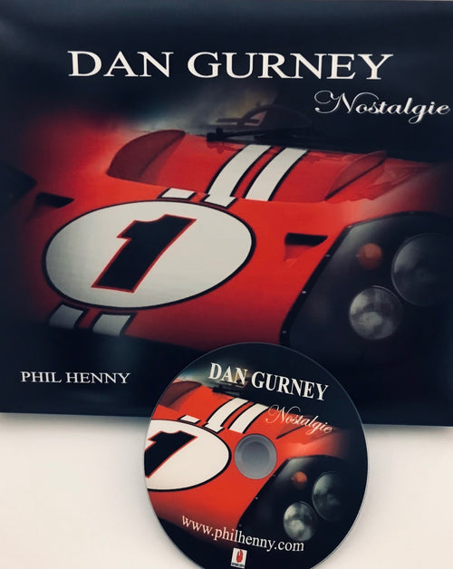 Dan Gurney Nostalgie Autographed