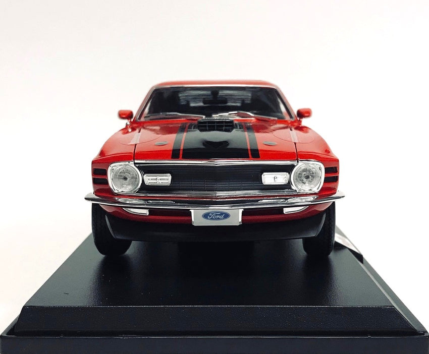 1970 Red Mustang Mach 1 1:18 Diecast