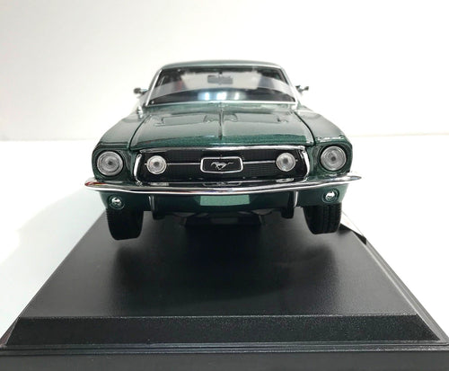 1967 Green Mustang GTA Fastback 1:18 Diecast