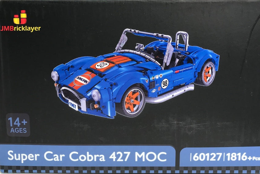 Super Car Cobra 427 Lego Like Set 14+ years old