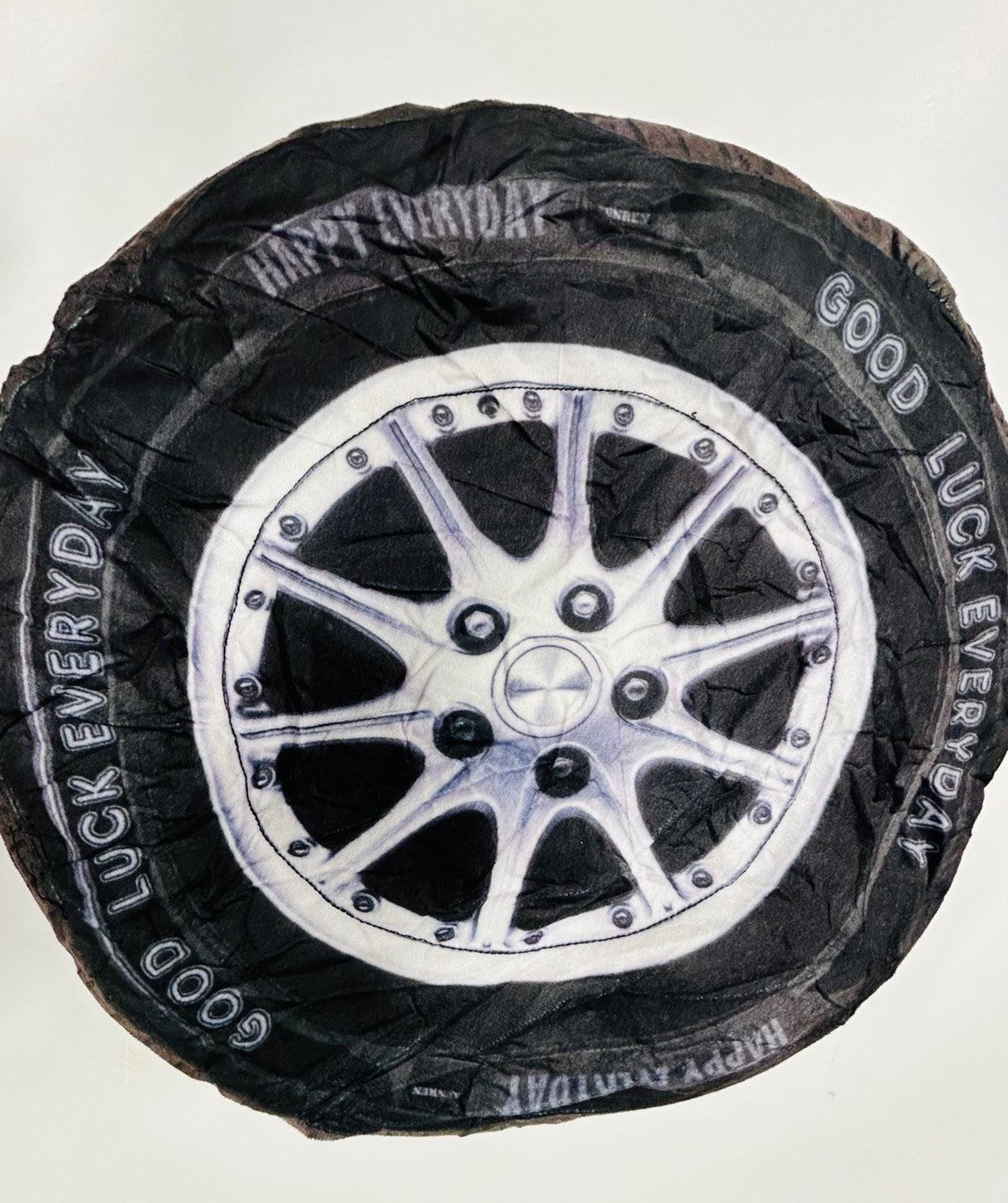 Plush Tire Pillow
