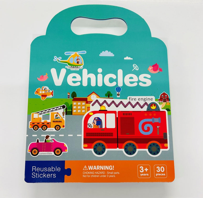 Vehicles Sticker Book