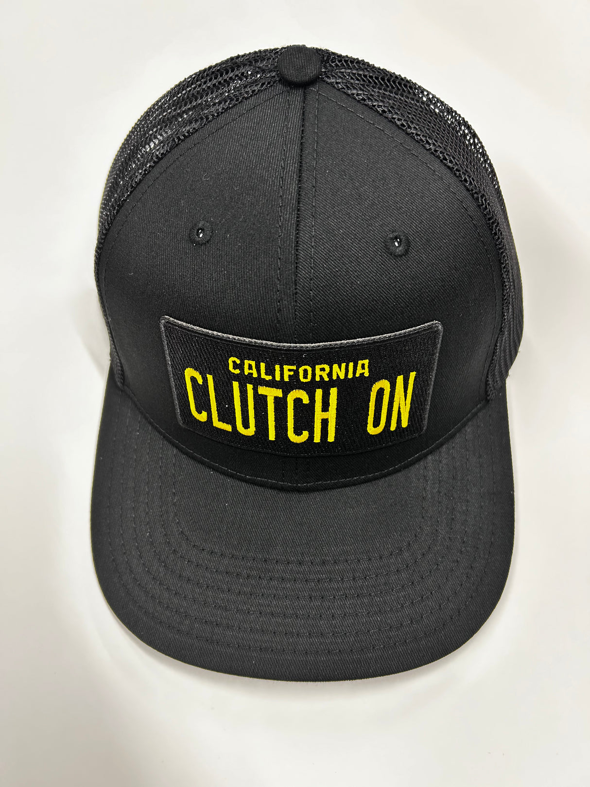 California Clutch On Truckers Hat