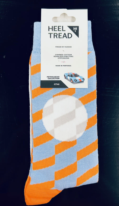 GT40 Gulf Petrolhead Socks Collection