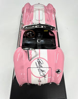 1965 Shelby Cobra 427 S/C Pink w/ White Stripes 1:18 Diecast