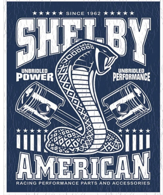 Shelby American Racing Performance Parts & Accessories Sign