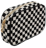 Black and White Makeup Pouch