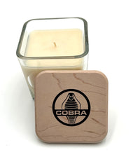 Cobra Logo Candle