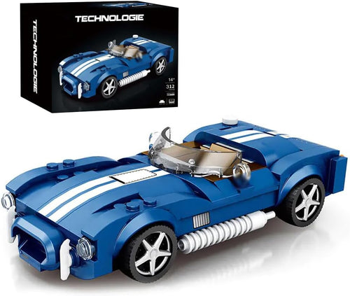 Shelby Cobra 312 PCS Racing Car Model Kit Building Bricks