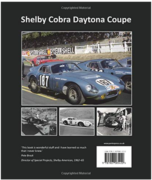 Shelby Cobra Daytona Coupe The Autobiography of CSX2300 by Rinsey Mills