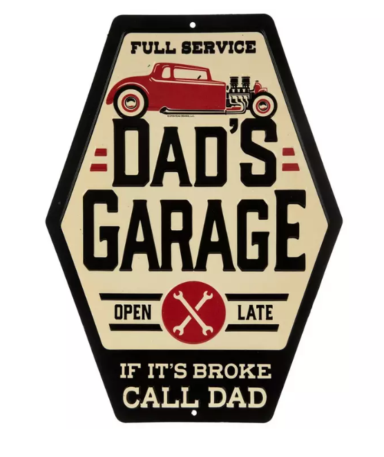 Dad's Garage Sign