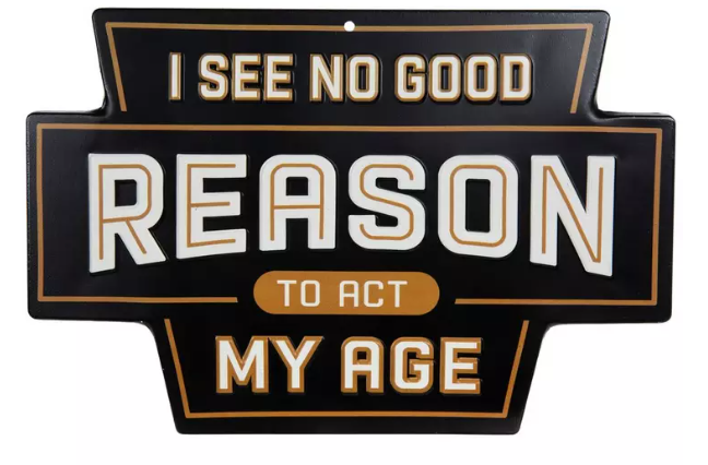I See No Good Reason Sign – Cobra Experience Store