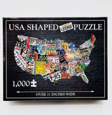 License Plate Map 1000 pc Puzzle